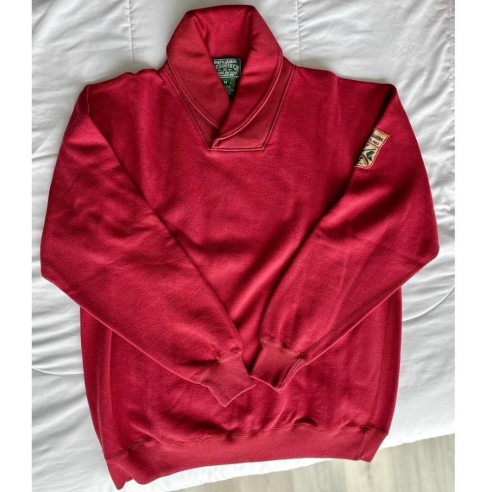 Vintage Ralph Lauren patchwork sweater